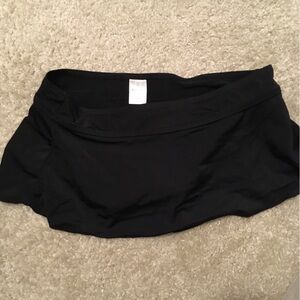 Merona Women's Black Swim Skirt Black Size L